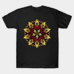 Copy of Gold Greek ornament Meander T-Shirt